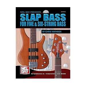  Slap Bass For Five and Six String Bass Book/CD Set 