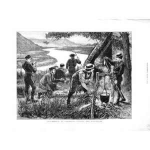  1872 Englishmen Colorado America Fishing River Country: Home & Kitchen