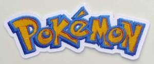 POKEMON   Cool Game / Cartoon Logo Embroidered Patch  