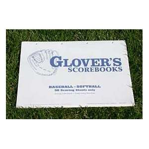  (Price/1 PACKAGE)GloverS 50 Game Score Sheets With No 