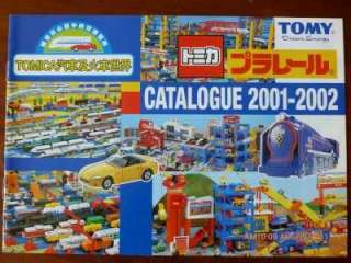 Tomy Tomica 2001 Catalog English Version  