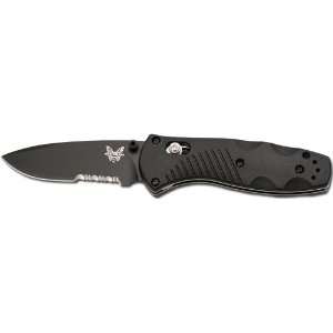  Benchmade Mini Barrage AXIS Assisted 2.91 Black Combo 