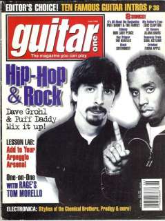   One Magazine (June 1998) Dave Grohl / Puff Daddy / Tom Morello  
