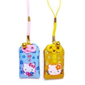  Japanese Luck Charm Kitty Pair of Well Wishes Toys 