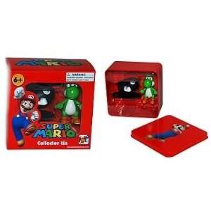   Nintendo Super Mario  Yoshi & Bullet Bill Figure Tin Set: Toys & Games