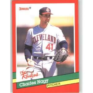  1991 Donruss Rookies #18 Charles Nagy   Cleveland Indians 