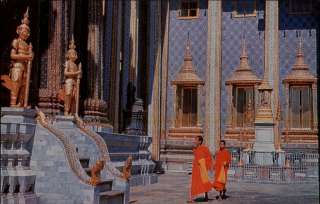 Bangkok Emerald Buddha Temple Postcard  