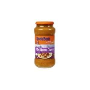 Uncle Bens Medium Curry Sauce   500g:  Grocery & Gourmet 