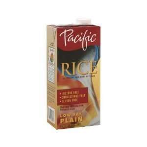Pacifc Natural Foods Plain Low Fat Rice Drink ( 12x32 OZ)  