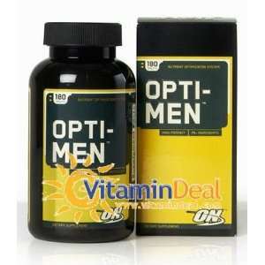  Opti Men MultiVitamin, 180 Tablets, Opti Men Multi Vitamin 