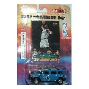   Timberwolves NBA Diecast Hummer H2 with Fleer Ultra Card: Toys & Games