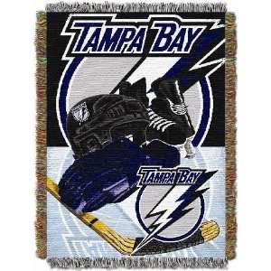  Tampa Bay Lightning NHL Woven Tapestry Throw (Home Ice 