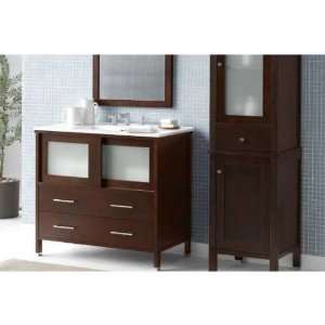  RonBow 035836 F08 Cinnamon Minerva 36 Wood Vanity Cabinet 