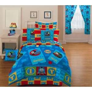  Thomas the Tank Ticket to Ride Full Size Bedskirt: Home 