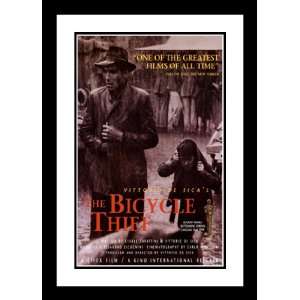  The Bicycle Thief 32x45 Framed and Double Matted Movie 