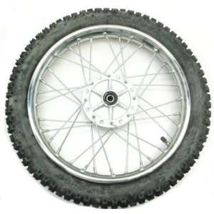 14 Dirt Bike Front Wheel Assembly   4 Bolt:  Sports 