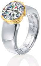 thuban 2 tone wide 1 2 bezel solitaire starting from
