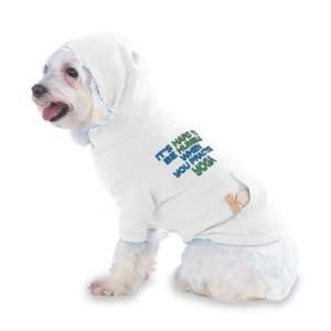   YOGA Hooded (Hoody) T Shirt with pocket for your Dog or Cat MEDIUM