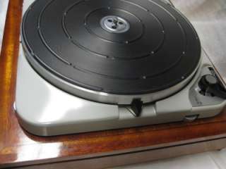 thorens td124 mk2 turntable with sme 3009 tonearm.in plinth  