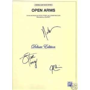  Sheet Music Open Arms Journey 90 