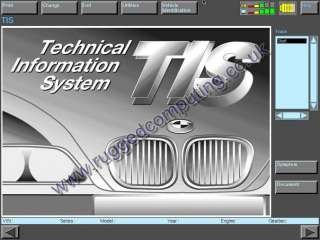 PANASONIC CF29 TOUGHBOOK DEALER BMW DIAGNOSTICS PROGRAMMING KIT INPA 