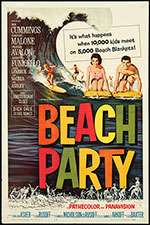 Beach Party 1963 Original U.S. One Sheet Movie Poster  