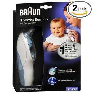 NEW Braun ThermoScan Precise Reading Infrared Ear Thermometer (PACK OF 