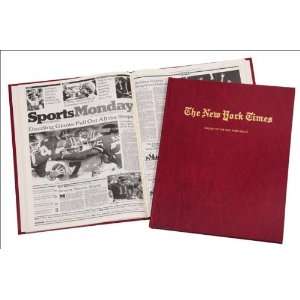  Personalized Football Newspaper Books   New York Times 