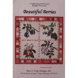 Beautiful Berries [ Piece O Cake Designs, Inc. ] A wallhanging in the 