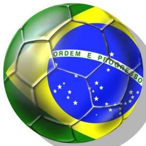  Brazil 2014 Brasil football Brazilian flag sports Stickers 