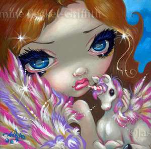 Fairy Face 136 Jasmine Becket Griffith SIGNED 6x6 PRINT  