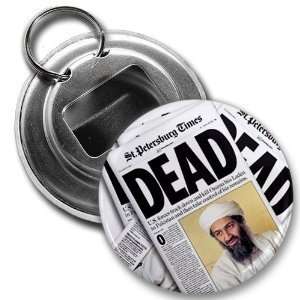  Creative Clam Headlines Osama Bin Laden Dead 2.25 Inch 