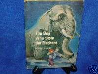 1971 VINTAGE SCHOLASTIC 6TH THE BOY WHO STOLE ELEPHANT  