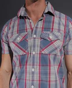 New Mens Superdry Washbasket Short Sleeve Shirt SB 18/0965  
