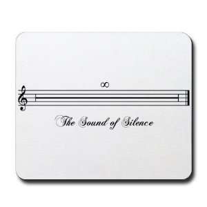  The Sound of Silence Funny Mousepad by  Office 