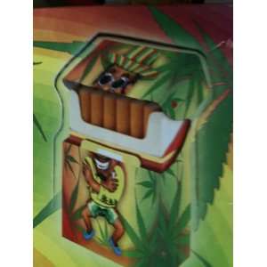 Jamaican Dancer Metal Tin Hard Box Full Pack Cigarette Case (King Size 