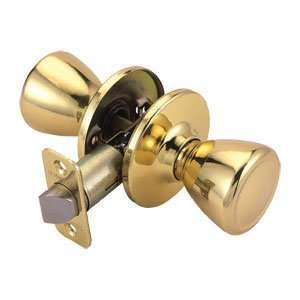 Design House 782730 Polished Brass Tulip Tulip Series Passage Fits 