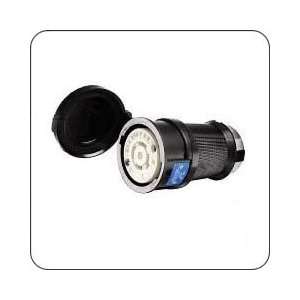   AC Connector NEMA L15 20 Female Black Watertight