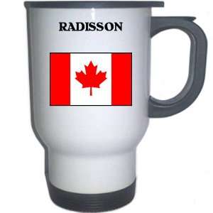  Canada   RADISSON White Stainless Steel Mug Everything 