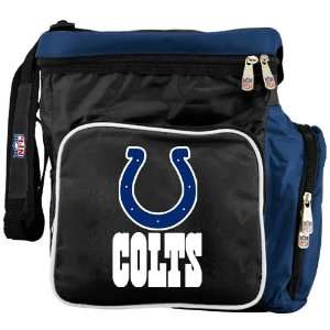  Indianapolis Colts Black Team Logo Beverage Cooler: Sports 