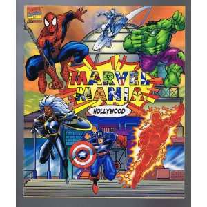  Marvel Mania Original Restaurant Menu 1997 Complete 