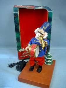 Mr. Christmas Animated Nutcracker One Man Band With Box  