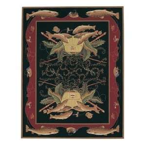  Capel 2198 300 Port Henry Onyx Novelty Rug Size 3 x 5 