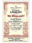 The King and I 1951 Boston Poster • Large Modern Postcard