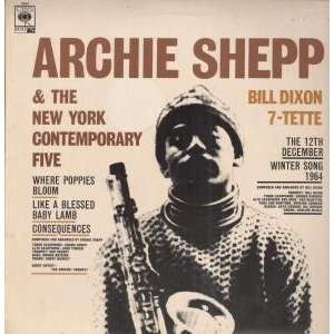  S/T LP (VINYL) UK CBS 1965 ARCHIE SHEPP/BILL DIXON Music
