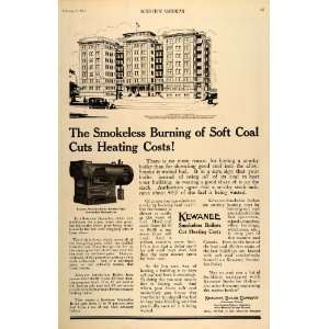  1916 Ad Kewanee Boiler Blackstone Hotel Center Omaha NE 