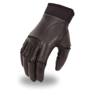   First Classics Mens Leather Driving Glove. Vented Knuckle. FI131GEL