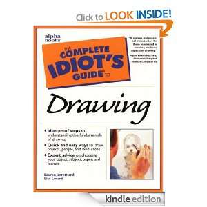 The Complete Idiots Guide to Drawing: Lauren Jarrett:  
