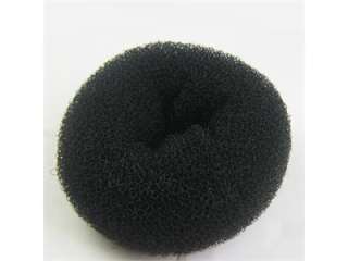 New Bun Former Donut Large Size Hair Band Black FZ092  