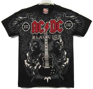 AC DC Black Ice Discharge T Shirt s188 New Size M  